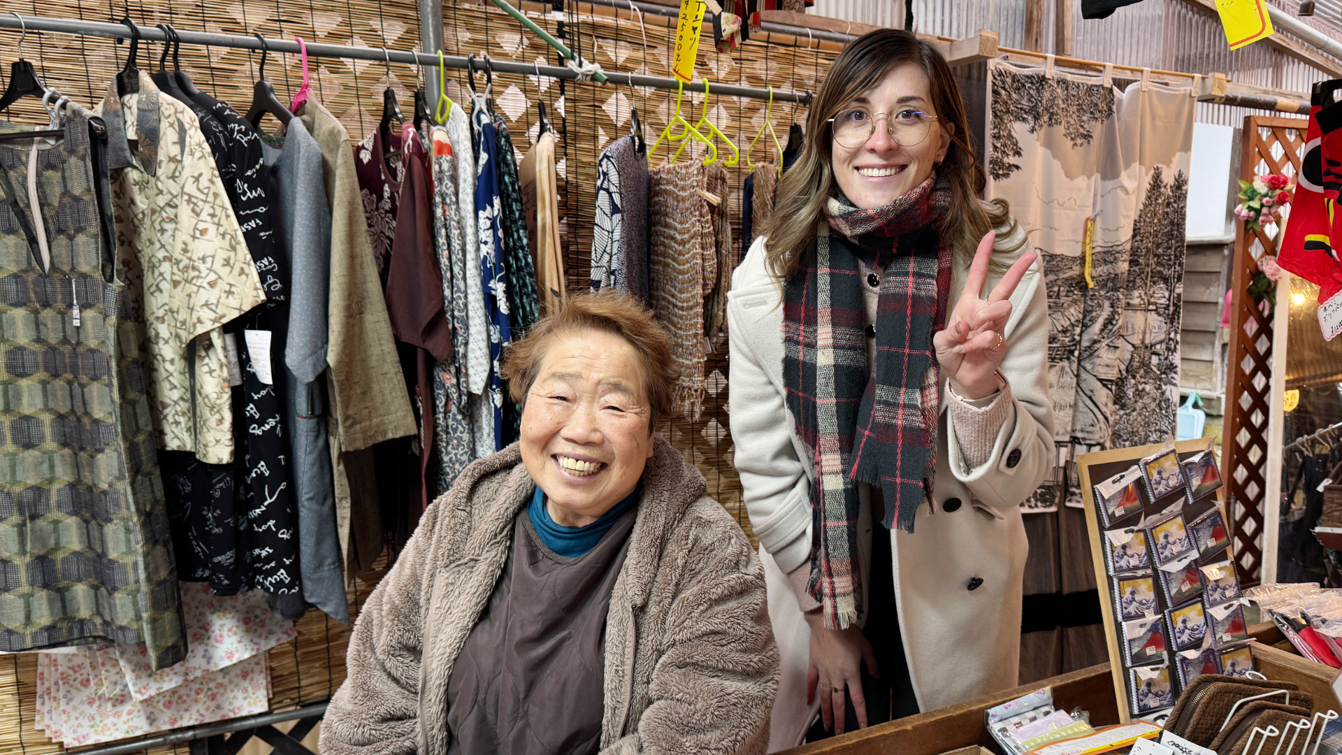 Ms. Asanuma, owner of Honke Ogiya Inn